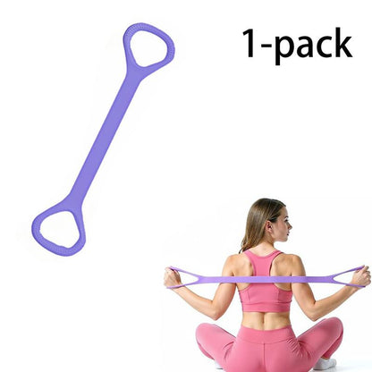 Elastic Exercise Bands with Handles-Multi-Functionaltraining Ropes for Arm/Back/Shoulder & Yoga Workouts